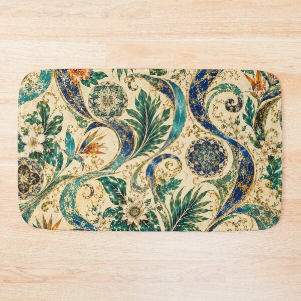 Item preview, Zanzibar Inspired Textile Print designed and sold by BlessedBlackBeautiful.