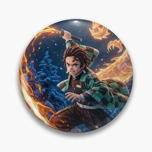 Item preview, tanjiro demon slayer fanart designed and sold by Arjun4282.