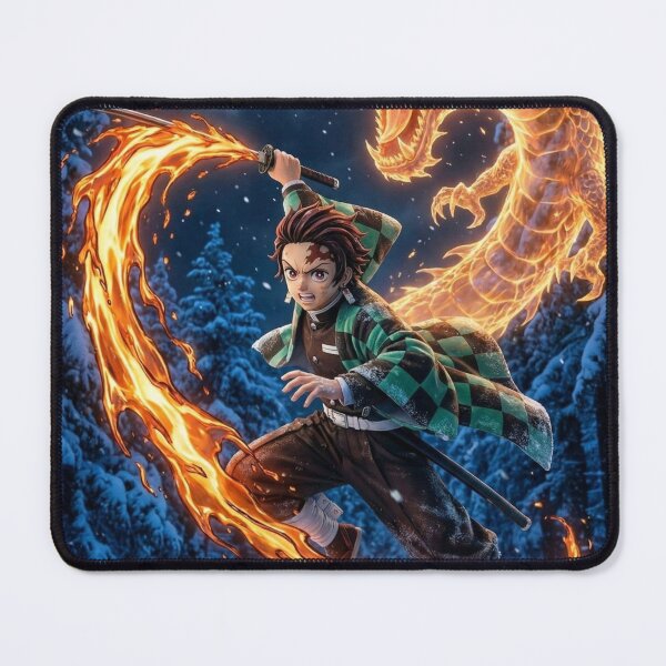 Item preview, tanjiro demon slayer fanart designed and sold by Arjun4282.