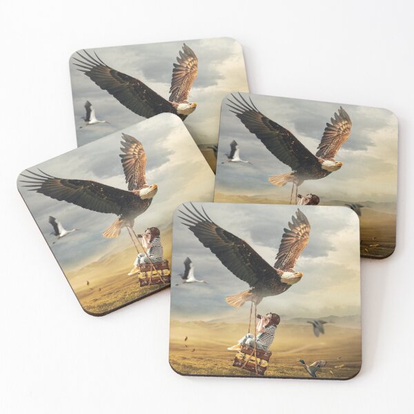 Item preview, An adventurous with Mr. Eagle! designed and sold by nazlipsart.