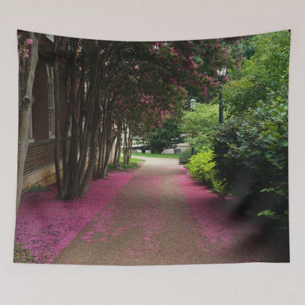 Item preview, Pink Crepe Myrtle Walkway II designed and sold by OHPhotography.