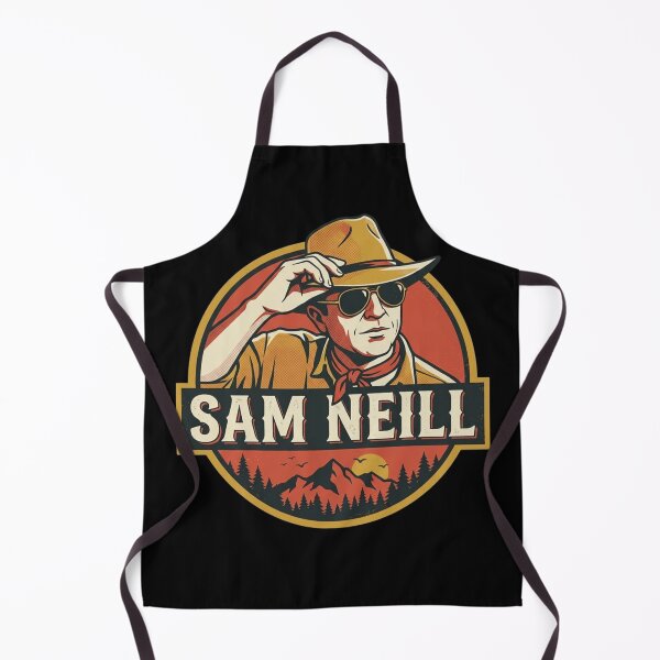 Item preview, Sam Neill Vintage Action Movie Portrait Retro Design designed and sold by Eddy048.