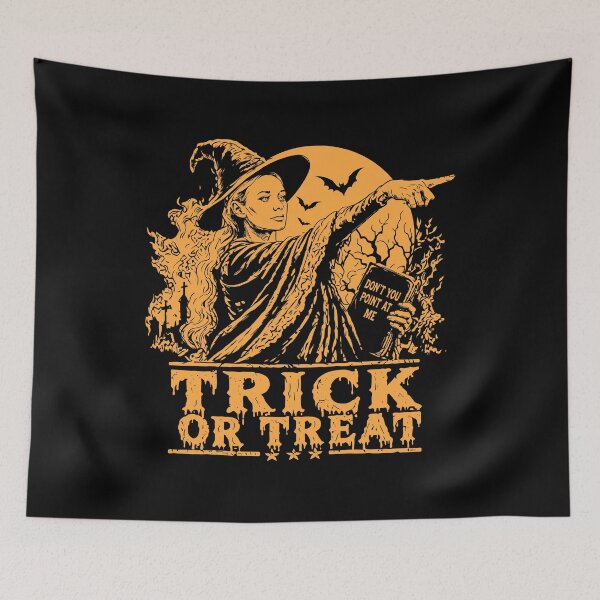 Item preview, Sophie Trick Or Treat Don’t Point At Me Witch designed and sold by yuckticke.