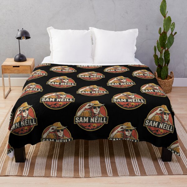 Item preview, Sam Neill Vintage Action Movie Portrait Retro Design designed and sold by Eddy048.
