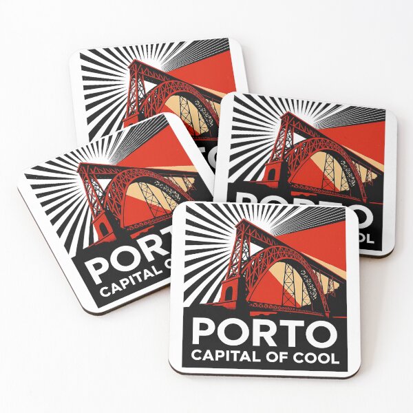 Artikelvorschau, Porto Portugal Reiseposter – Dom Luis I Brücke Wandkunst entworfen und verkauft von OzzFrequency.