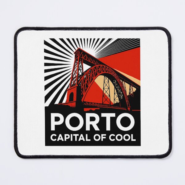 Item preview, Porto Portugal Travel Poster - Dom Luis I Bridge Wall Art designed and sold by OzzFrequency.