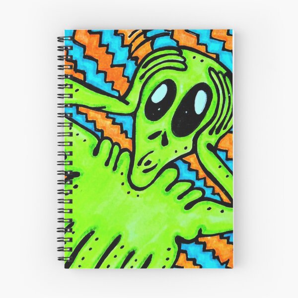 Item preview, Mind Blown Alien  designed and sold by Karlaslittleart.