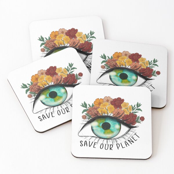 Item preview, Save Our Planet Eye Art | Earth Day Shirt | Environmental Activist Gift designed and sold by DigitalChickHub.