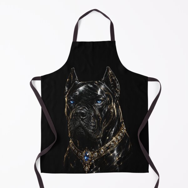 Item preview, Regal Cane Corso – Black & Gold Mastiff Dog Art designed and sold by TheLumina.