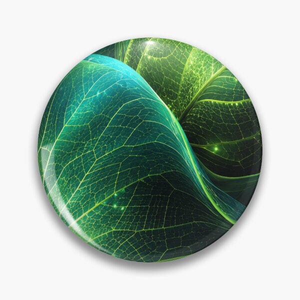 Item preview, Futuristic Biophilic Leaf Veins Bio Tech Cyber Nature designed and sold by teemix.