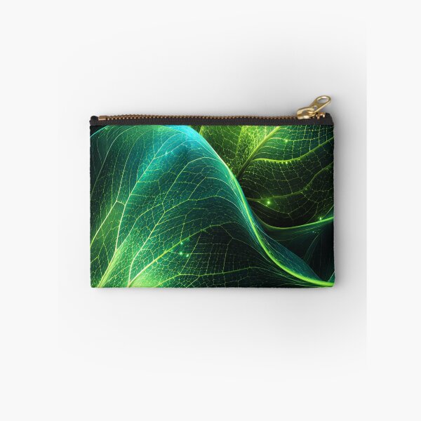 Item preview, Futuristic Biophilic Leaf Veins Bio Tech Cyber Nature designed and sold by teemix.