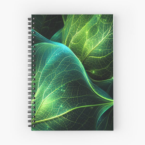 Item preview, Futuristic Biophilic Leaf Veins Bio Tech Cyber Nature designed and sold by teemix.