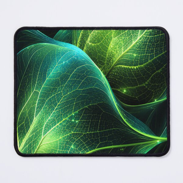 Item preview, Futuristic Biophilic Leaf Veins Bio Tech Cyber Nature designed and sold by teemix.