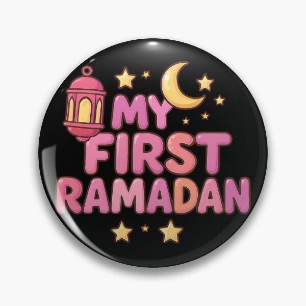 Item preview, My First Ramadan (V.3) – Cute Islamic Lantern and Moon Design for Kids designed and sold by D-Islamic.