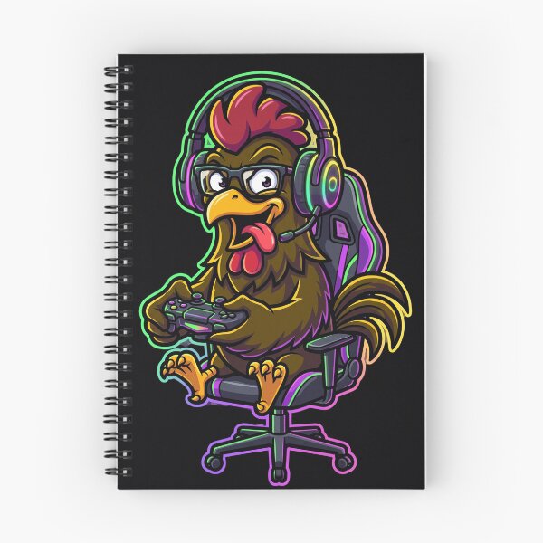 Item preview, Pro Gamer Chicken RGB Gaming Rooster designed and sold by WearTheVibe Store.