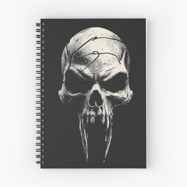 Item preview, Gothic Vampire Skull Long Fangs Ink Art designed and sold by ERODED SELF.