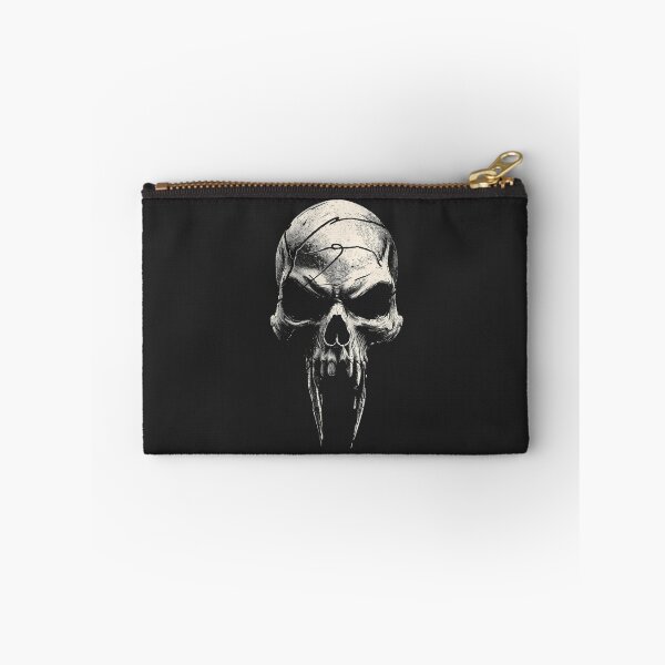 Item preview, Gothic Vampire Skull Long Fangs Ink Art designed and sold by ERODED SELF.