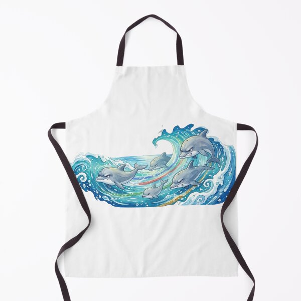 Item preview, Fierce Dolphin Swim Team Design designed and sold by spinningvisions.