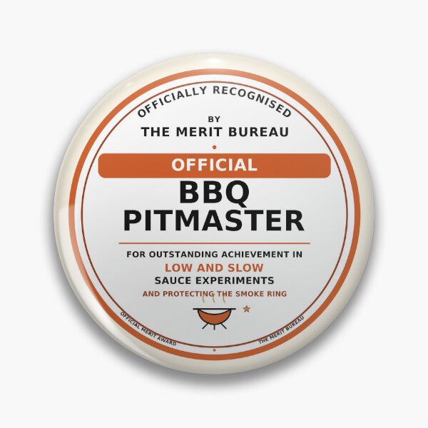 Item preview, BBQ Gift | Official Pitmaster Award designed and sold by TheMeritBureau.