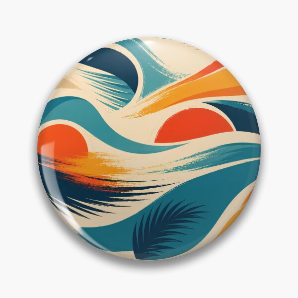 Item preview, Retro Camper Van Road Trip Surf Adventure Design designed and sold by OMdesign10.