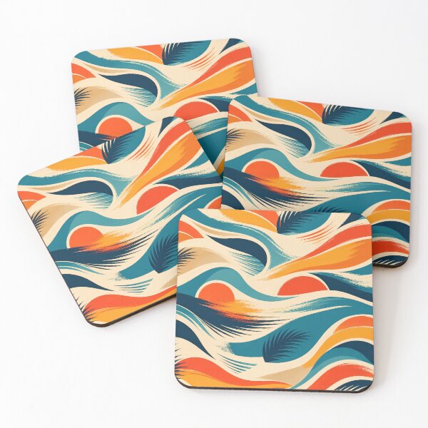 Item preview, Retro Camper Van Road Trip Surf Adventure Design designed and sold by OMdesign10.
