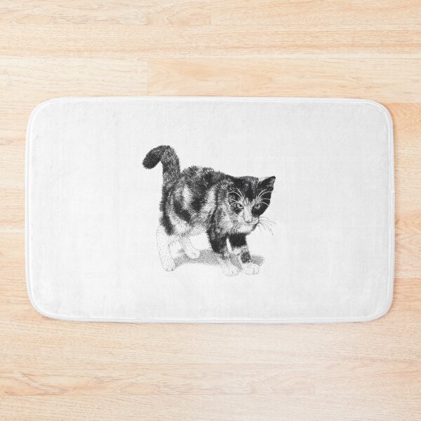 Item preview, Calico Grayscale designed and sold by Cora Worthington Art.