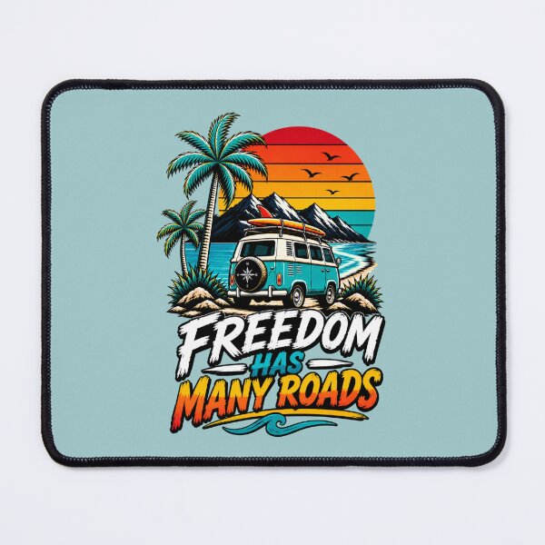 Item preview, Retro Camper Van Road Trip Surf Adventure Design designed and sold by OMdesign10.