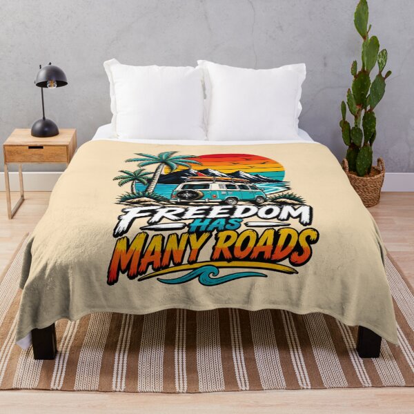 Item preview, Retro Camper Van Road Trip Surf Adventure Design designed and sold by OMdesign10.
