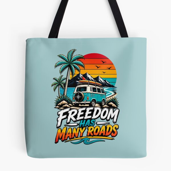 Item preview, Retro Camper Van Road Trip Surf Adventure Design designed and sold by OMdesign10.