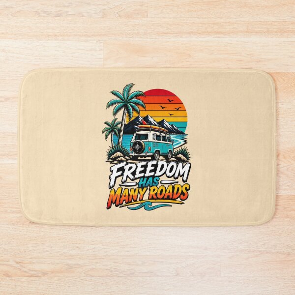 Item preview, Retro Camper Van Road Trip Surf Adventure Design designed and sold by OMdesign10.