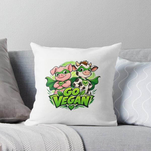 Item preview, Go Vegan Super Heroes designed and sold by Stylehigh.