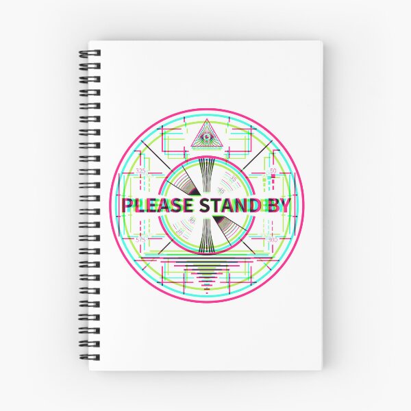 Item preview, Please Stand By Synthwave Circle designed and sold by animinimal.