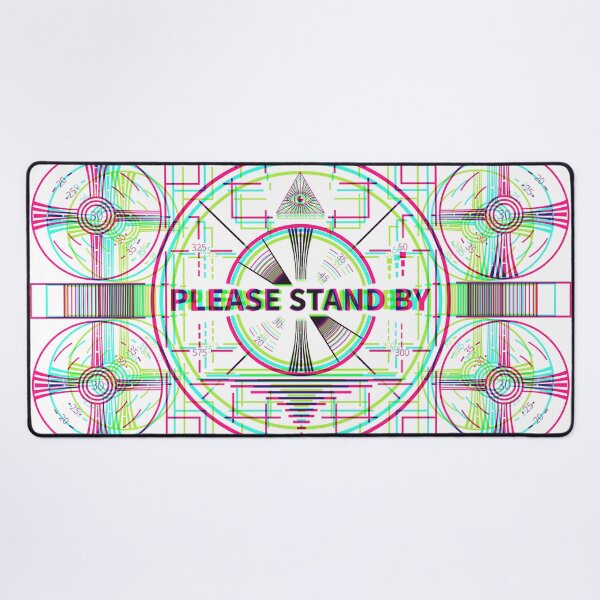 Item preview, Please Stand By Synthwave Circle designed and sold by animinimal.