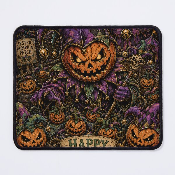 Item preview, Happy Halloween Jester's Pumpkin Patch designed and sold by Jestersmodified.