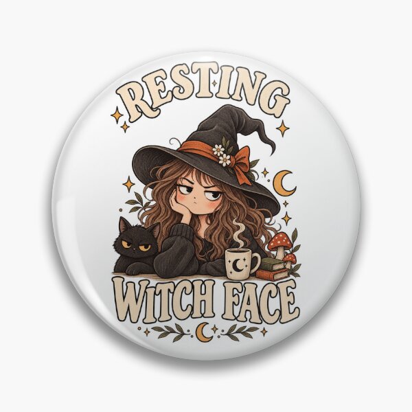 Item preview, Resting witch face designed and sold by my-trendy-shop.