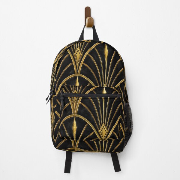 Item preview, Golden Art Deco Gatsby Pattern 1920s Vintage Luxury Geometric designed and sold by teemix.