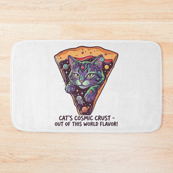 Item preview, Cat Cosmic Crust Out Of This World Flavor Pizza Space designed and sold by Amir Faysal.