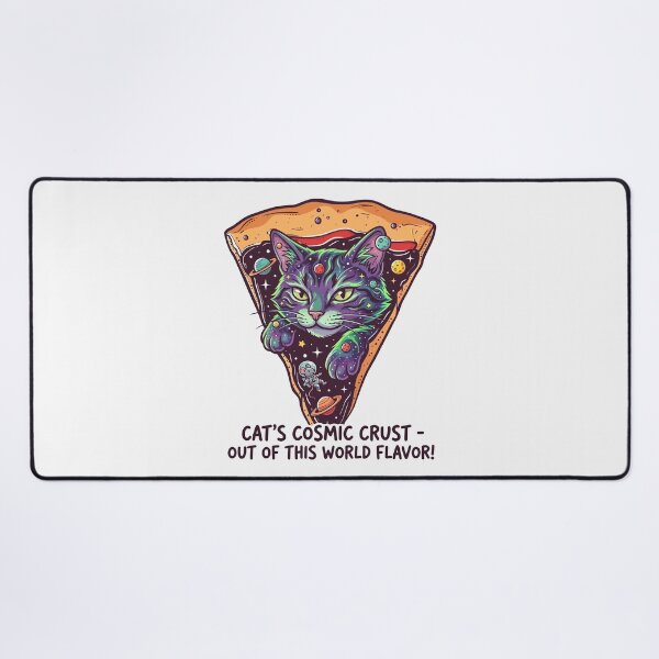 Item preview, Cat Cosmic Crust Out Of This World Flavor Pizza Space designed and sold by Amir Faysal.