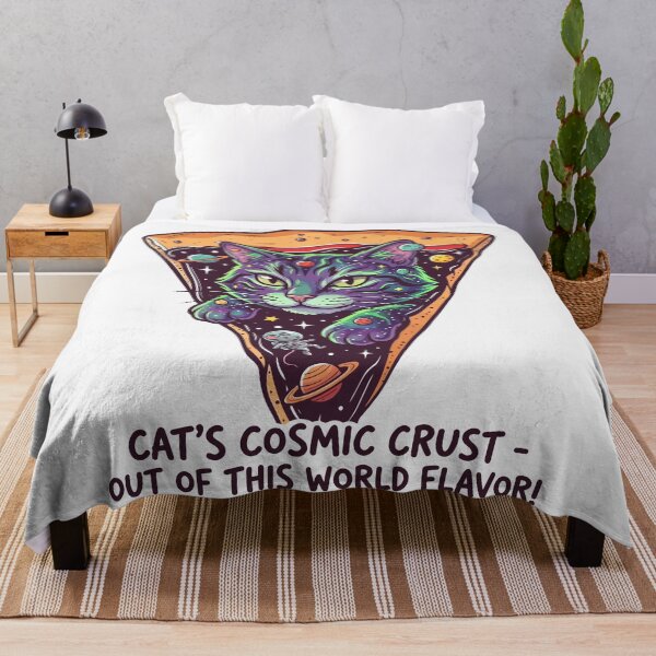 Item preview, Cat Cosmic Crust Out Of This World Flavor Pizza Space designed and sold by Amir Faysal.