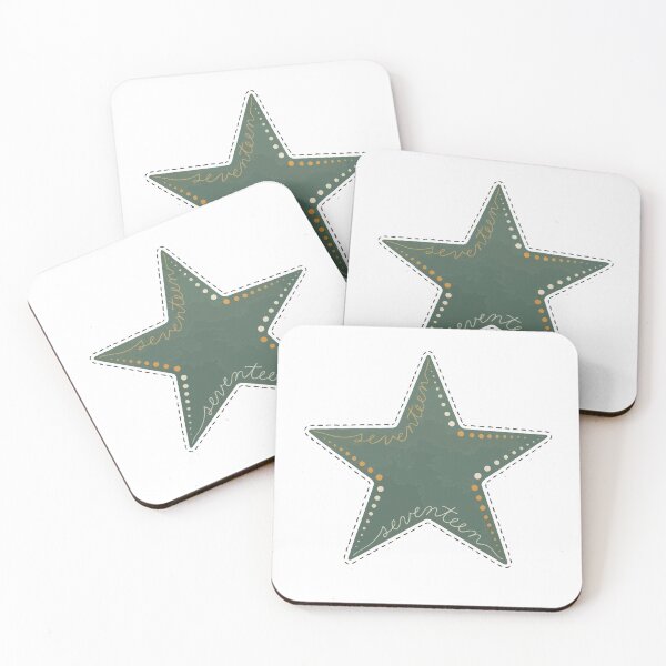Item preview, Seventeen Sage Green Star designed and sold by Orivane Shop.