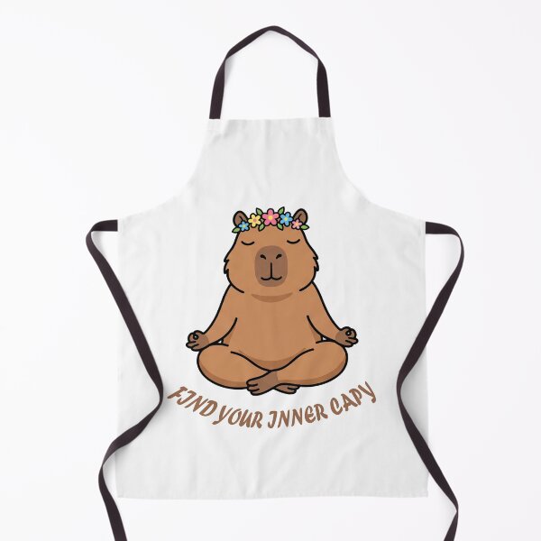 Item preview, Find Your Inner Capy Funny Capybara Yoga T-Shirt designed and sold by fowzi shokri.