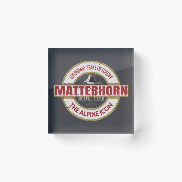 Item preview, Matterhorn – Legendary Alpine Icon of Europe-European heritage series designed and sold by N72 Heritage.