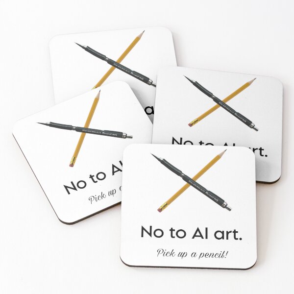 Item preview, No to AI art!  designed and sold by Lexi DesignZ .