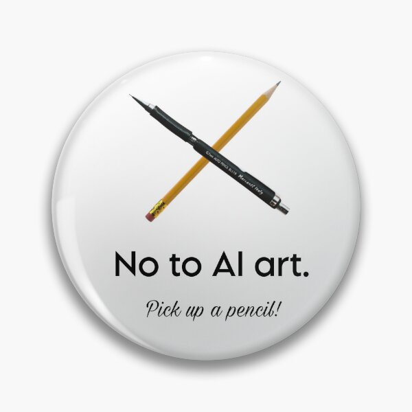 Item preview, No to AI art!  designed and sold by Lexi DesignZ .