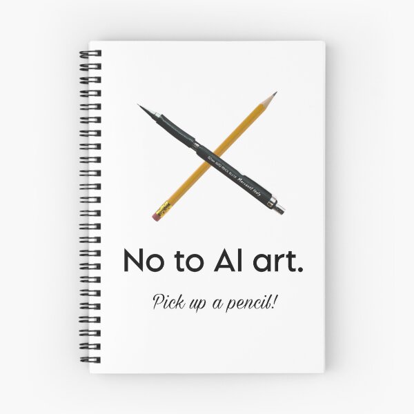 Item preview, No to AI art! designed and sold by Lexi DesignZ .
