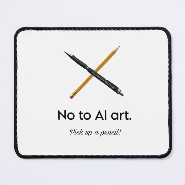 Item preview, No to AI art!  designed and sold by Lexi DesignZ .