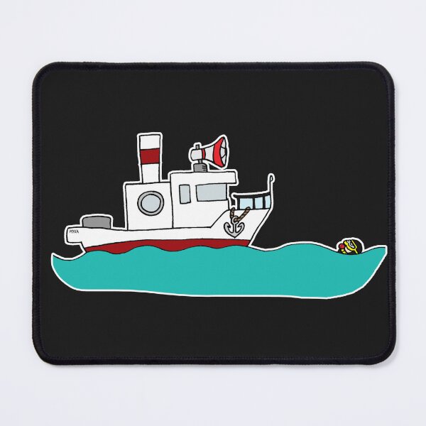 Item preview, Funny Ocean Meme Sticker | Keep Afloat Cartoon Decal & Scuba Diver Steamboat Art designed and sold by MyxaART.