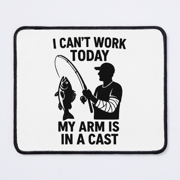 Item preview, Funny angler saying: My arm is in a cast designed and sold by Pineapple-Tree.