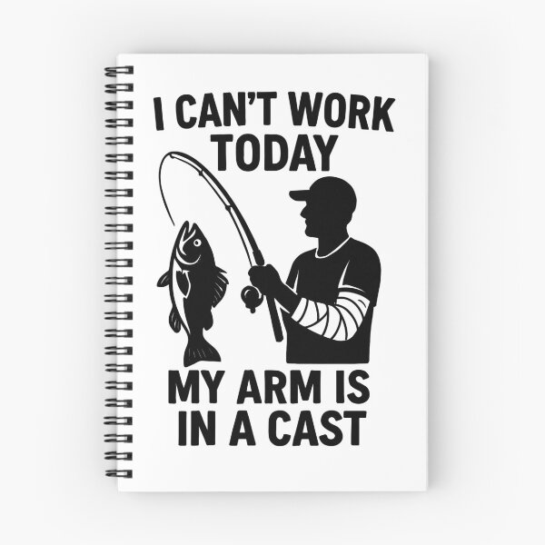 Item preview, Funny angler saying: My arm is in a cast designed and sold by Pineapple-Tree.