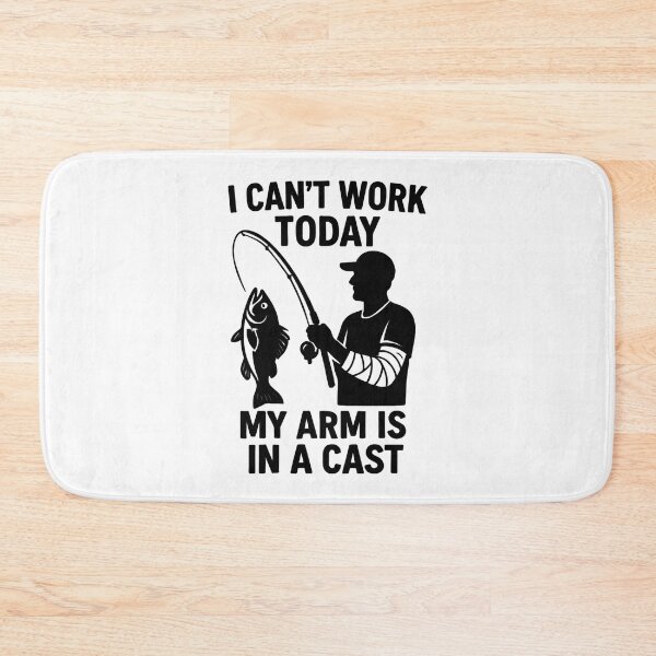 Item preview, Funny angler saying: My arm is in a cast designed and sold by Pineapple-Tree.